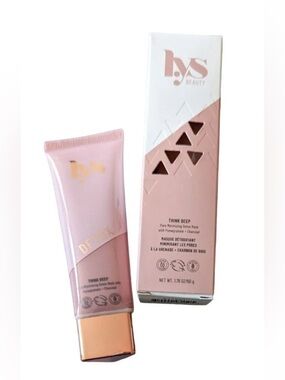 l.y.s Beauty Think Deep Pore Minimizing Detox Mask - Pink